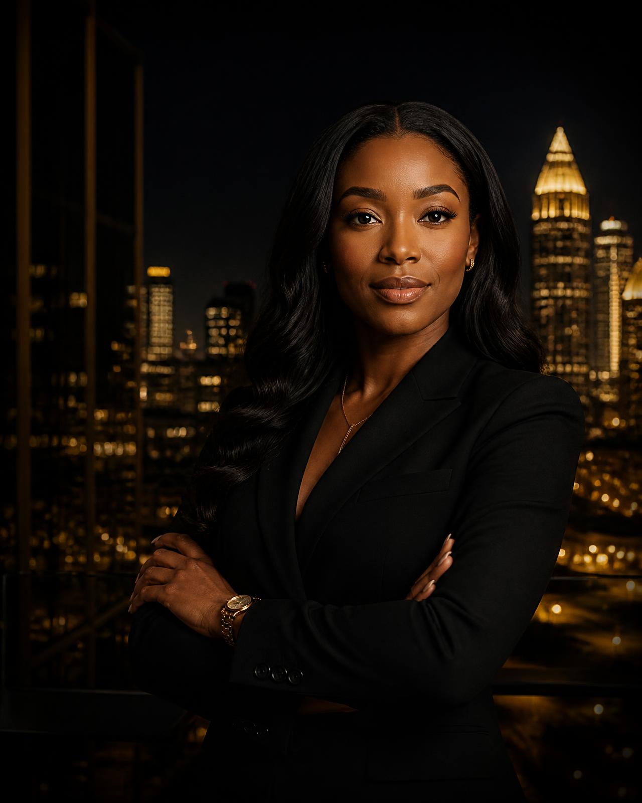 Confident entrepreneur representing Dream 7 Enterprises clients